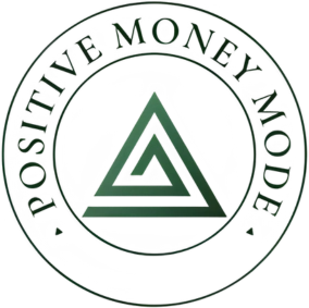 Triangle logo with "Positive Money Mode" text.